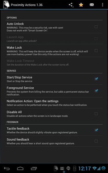 Proximity Actions - Preview 4