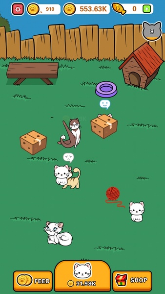 Merge Cats Cute Idle Game - Preview 9
