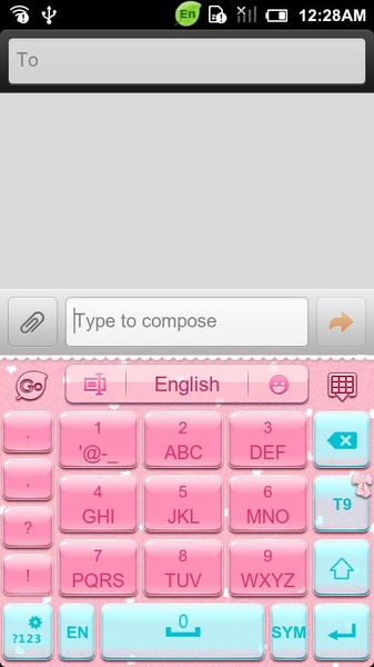 Pink Memories Keyboard Theme - Preview 5