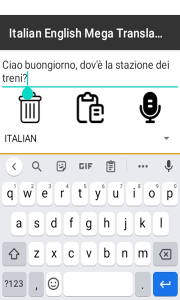 Italian English Mega Translator - Preview 3