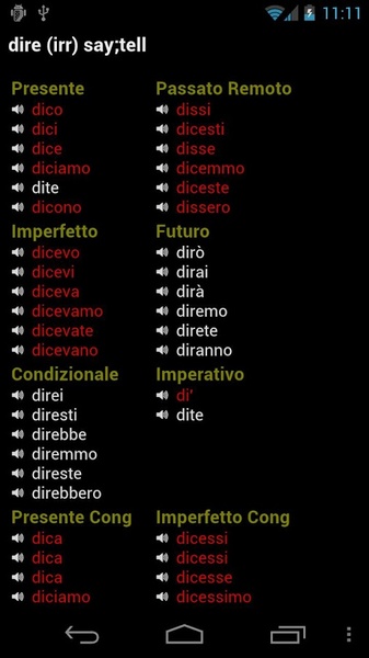 Italian Verbs - Preview 8