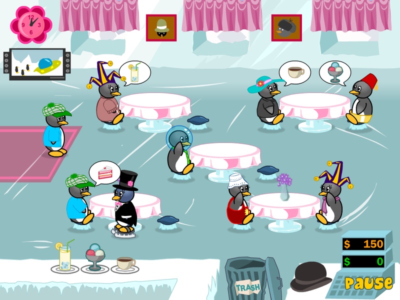 Penguin Diner 2 - Jogos de Habilidade - 1001 Jogos