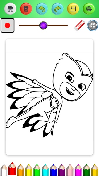 Coloring Book HD PJ Masks - Preview 8