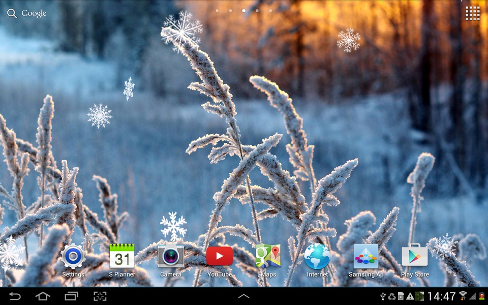 Frozen Flowers Live Wallpaper - Preview 3