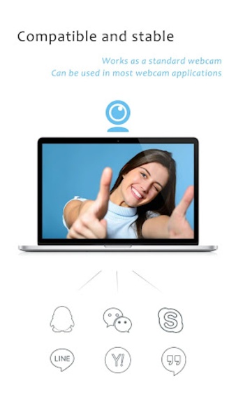 iVCam Webcam for Android Download the APK from Uptodown