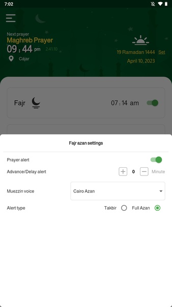 Prayer Times Azan Program - Preview 8