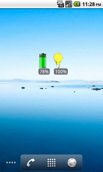Brightness Battery Widget - Preview 1
