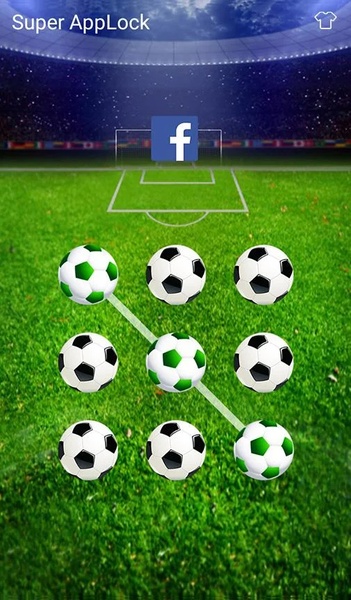 Applock Theme Goal Football - Preview 1