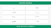 Aesthetic Symbols screenshot 4