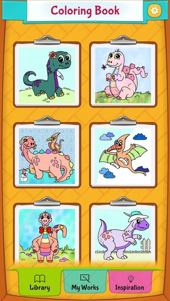 Dinosaur Coloring Pages - Preview 4