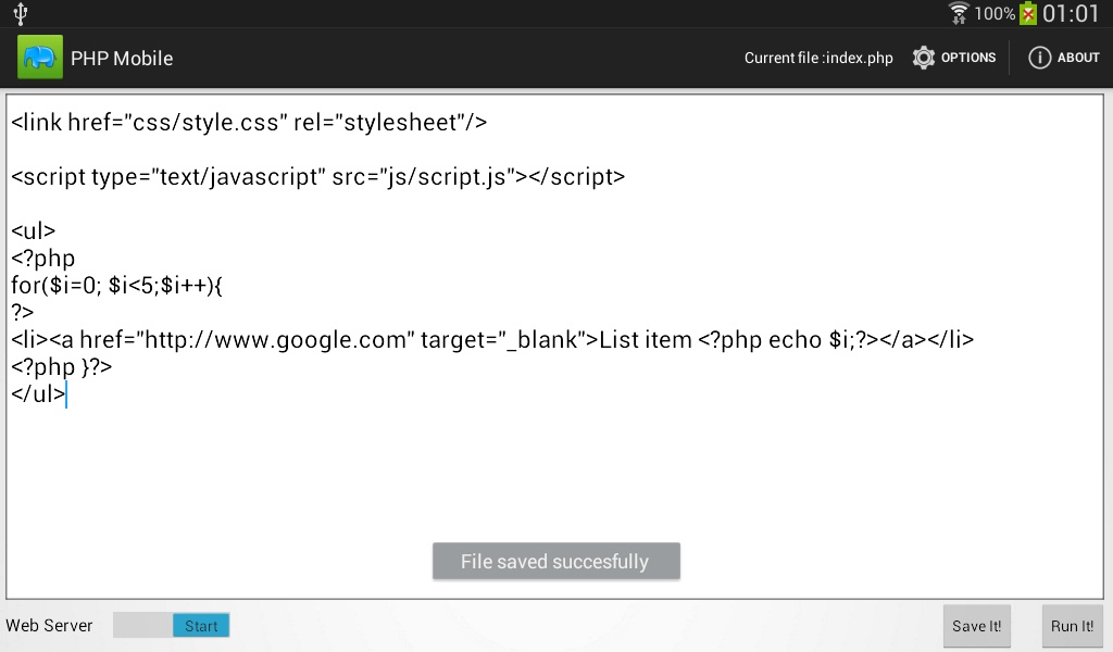 PHP Mobile - Preview 3