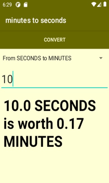 Minutes to seconds converter - Preview 2