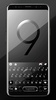 Black Galaxy S9 Keyboard Theme screenshot 4
