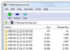 BackupToZip screenshot 1