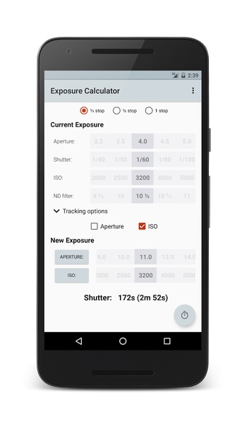 Exposure Calculator - Preview 25