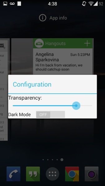 Hangouts Widget - Preview 1
