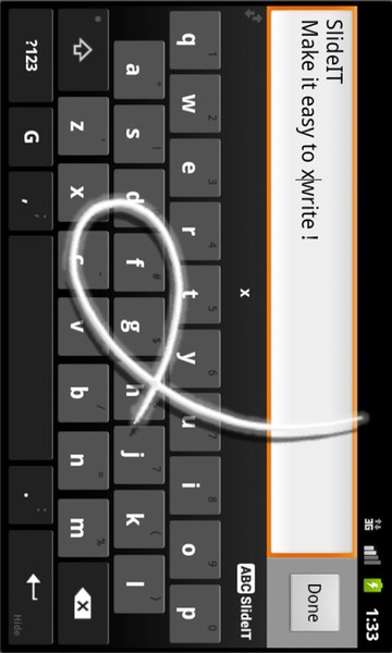 SlideIT Android ICS keyboard skin - Preview 2