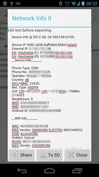 Network Info II - Preview 2