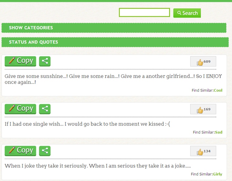123 Status Quotes - Preview 4