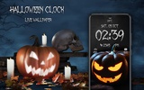 Halloween Spooky Digital Clock screenshot 3
