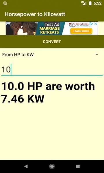 Horsepower to Kilowatt - Preview 4