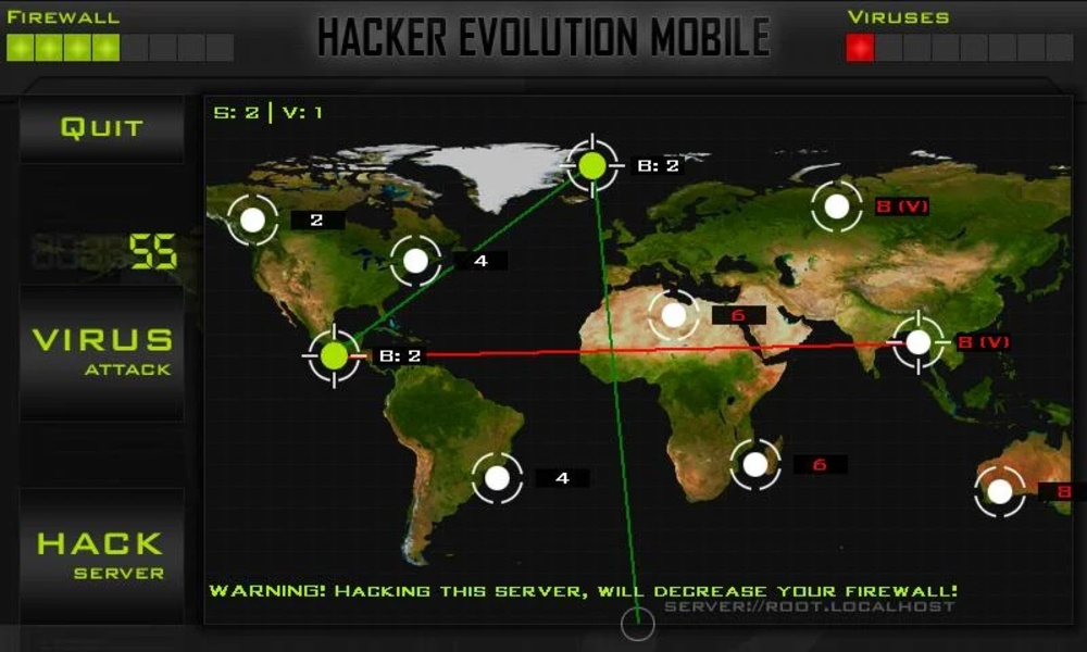 Hacker Evolution Mobile - Preview 2
