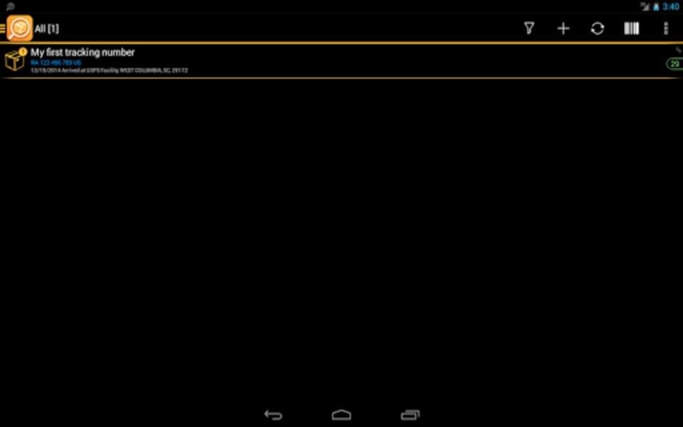 TrackChecker Mobile - Preview 2