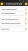 Onexma Mobile Expense Reports screenshot 9