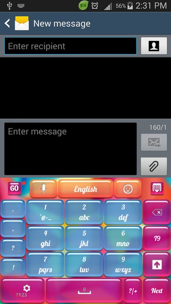 GO Keyboard Color Theme - Preview 4