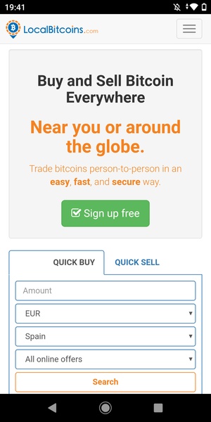 Localbitcoins Bitcoin Wallet - Preview 2