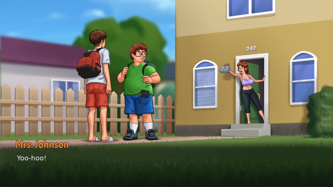 Summertime Saga - ตัวละครและเนื้อเรื่อง
