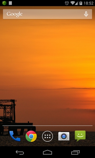 Sunset Scrolling Live Wallpaper - Preview 2