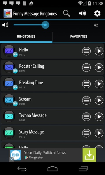 Funny Message Ringtones - Preview 3