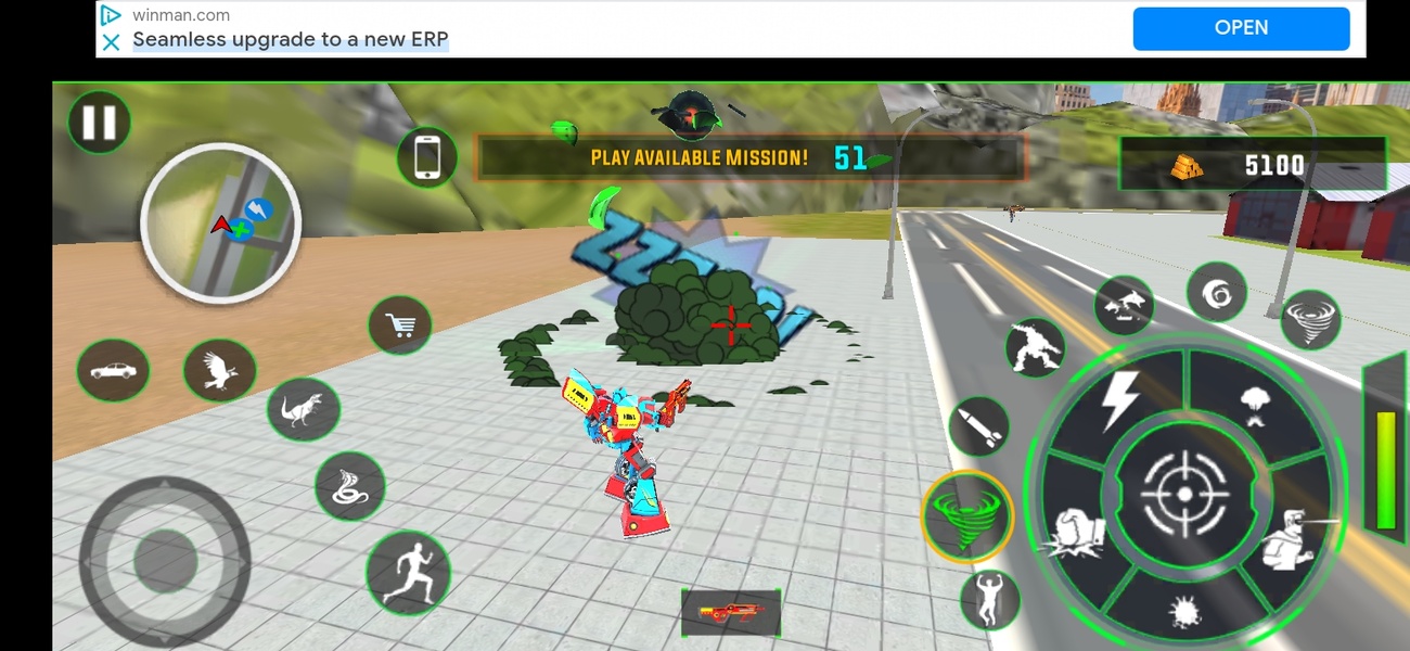 Flying Dino Transform Robot: Dinosaur Robot Games - Preview 14