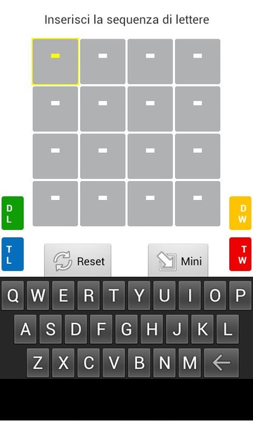 Ruzzle Solver - IT - Preview 5