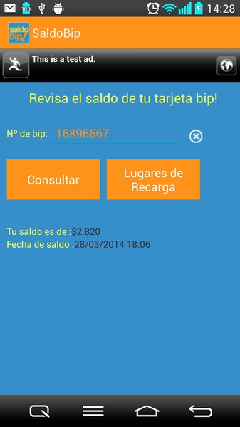 SaldoBip - Preview 2