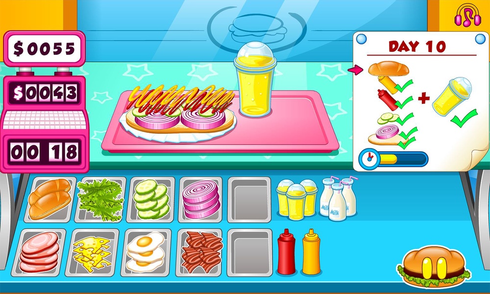 Go Fast Cooking Sandwiches - Preview 1
