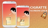 Cigarette Smoke Lock Screen screenshot 2
