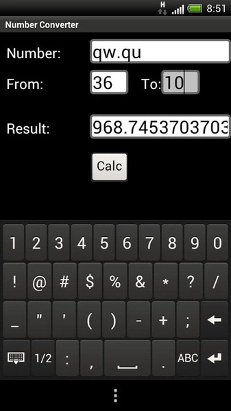 Number Converter - Preview 1