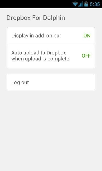 Dropbox For Dolphin - Preview 1