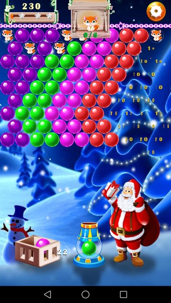 Bubble Shooter 3D Santa Claus - Preview 4