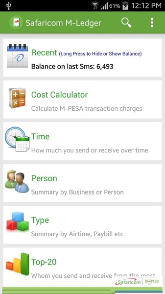 Safaricom M-Ledger - Preview 8