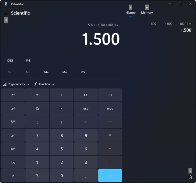 Calculator app deals for windows 10