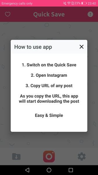 Quick Save For Instagram - Preview 1