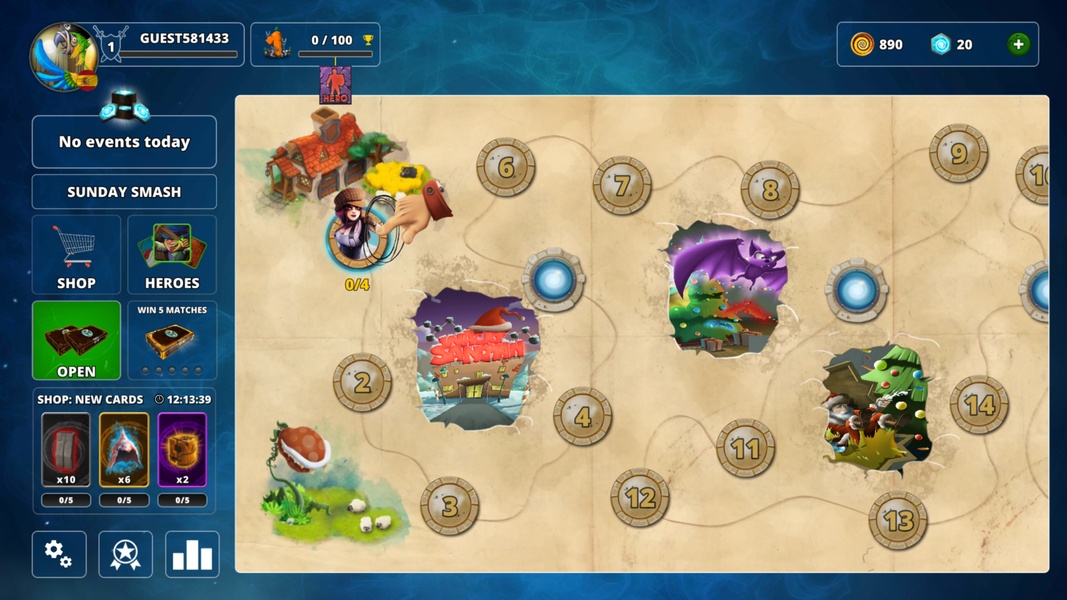 Courtyard Brawl - Preview 1