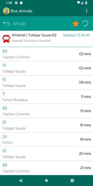 London Bus Arrival Times (nearby) - Preview 3