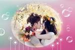 Romantic Photo Frame screenshot 1