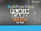 Subtraction Flash Cards Math Games for Kids Free screenshot 16