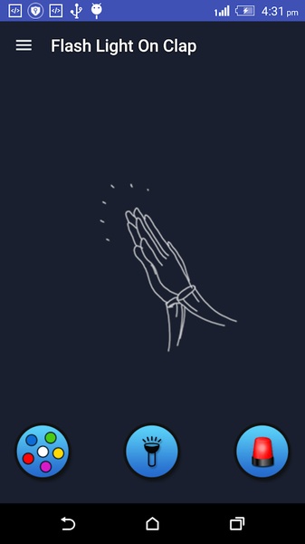 Flash Light on Clap - Preview 5