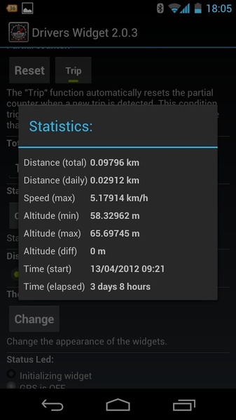 Drivers Widget - Preview 1